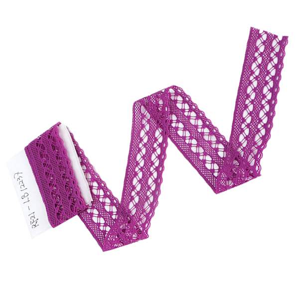 Pitsi Nauha Vaatteet Tarvikkeet Koristelu Käsityöt DIY Materiaalit 10 Jaardia 3cm Leveys Violetti