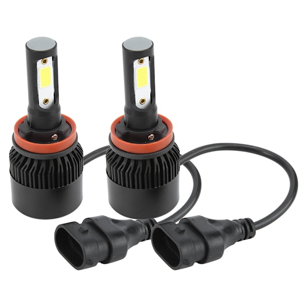 S2-COB Bil LED-frontlykter 36W 8000LM Universelle Auto Frontlyktutskiftninger H11