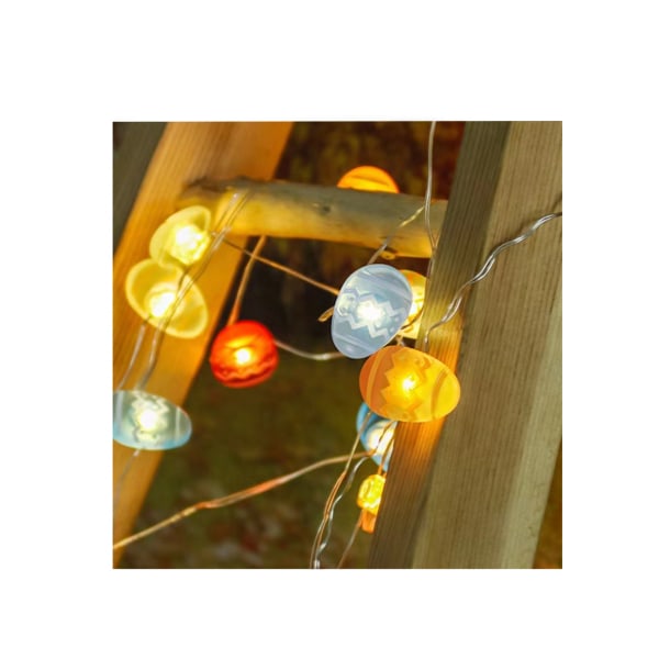 30 Kyckling & Påskägg Batteridriven Micro Led Inomhus Sil