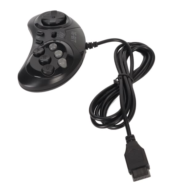 Til Sega Controller 9 Pin 16Bit Mini Håndholdt Ergonomisk Klassisk Bærbar Gamepad Controller