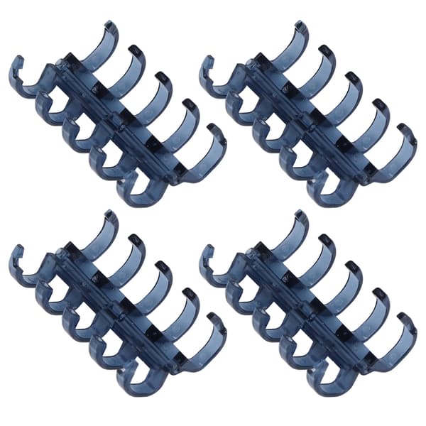 20 stk. Bindingsringer Segmentert Design Hold 60 Ark 11mm Bindings Tykkelse Kontorrekvisita Blå