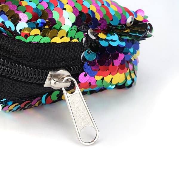 Pige Søde Sequin Blyantæske Boks Skole Stationery Tilbehør Gave(farverig)