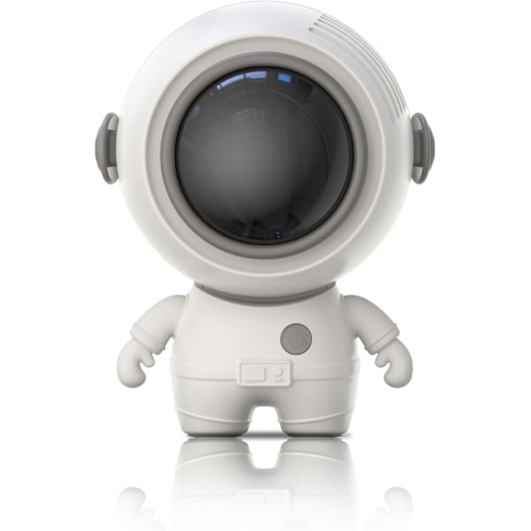 Bärbar Halsfläkt, Kraftfull Handhållen Fläkt, 3 Hastigheter USB Uppladdningsbar, Söt Astronautdesign, Mini Kylande Personlig Fläkt för Hemmakontor