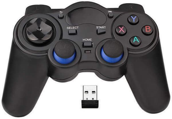 USB Trådløs Gaming Controller Gamepad til PC/Laptop Computer