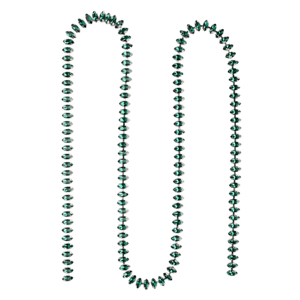 Rhinestone Claw Chain 1 Yard Lång Glittrande Elegant Multi Purpose Rhinestone Strip för Smycken Kläder DIY Grön