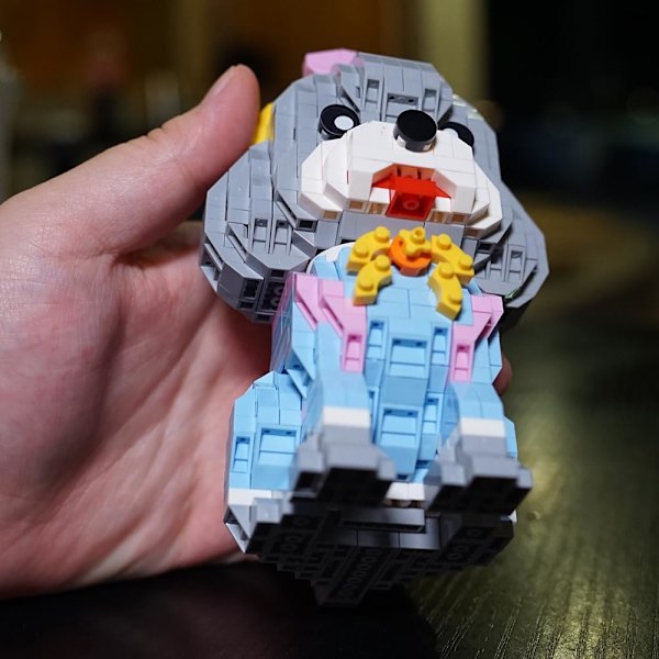 Teddy Byggeklodser, Mini Klodser Byggesæt Hund, Sød Dyre Serie Mikro Mini Byggeklodser Sæt, Hund Mikro Byggeklodser til Drenge & Piger