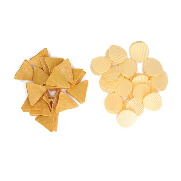 30 stk. søde chip clips runde trekant opbevaring chip clips snack forsegling clips syning clips kontor billet clips