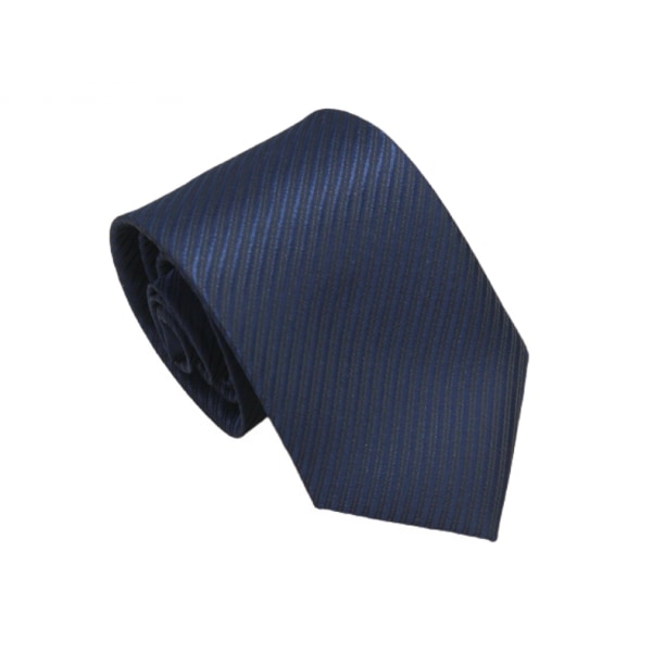 Affärsmässig slips för män, polyester silketwill, handgjord s