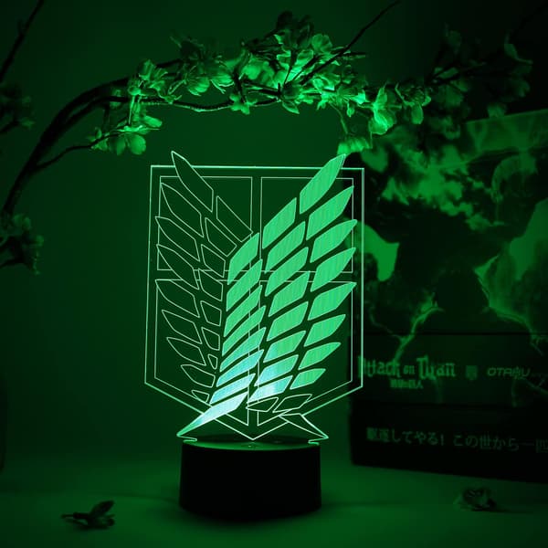 Spejderregimentets Symbol Otaku Lampe – Attack on Titan – Anime L