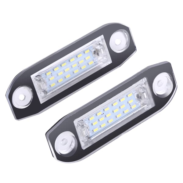 2x Bil LED Nummerpladelys til Volvo S40 S60 S80 XC60 XC70 XC90