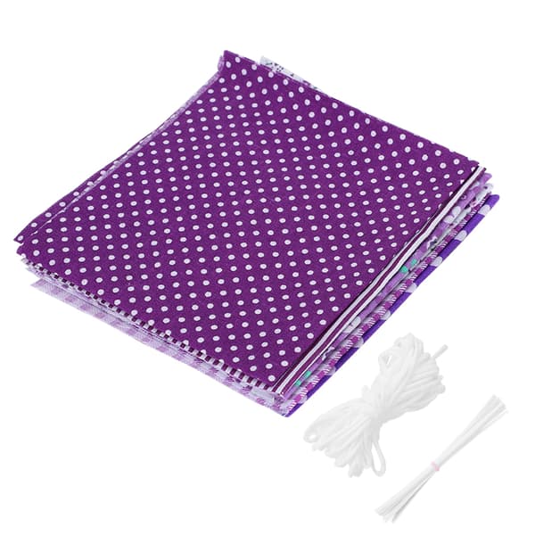 Quilting sy- och hantverksbomullstyg DIY dammsäker munskyddstyg elastiskt repset