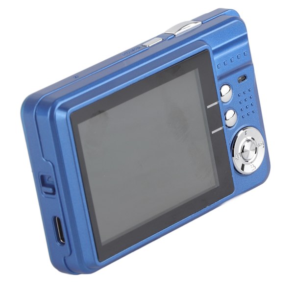 4K Digitalkamera 48MP 2,7 tommer LCD-skærm 8x zoom Anti Shake Vlogging-kamera til fotografering Kontinuerlig optagelse Blue