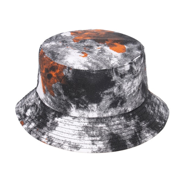 Unisex Bucket Hat Print Vändbara dubbelsidiga solhattar