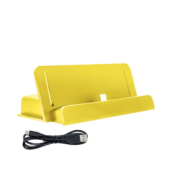 Switch Lite-opladerstativ | Mini-opladningsdisplay-dokstation med USB Type C-port til Nintendo Switch/Switch Lite bærbart spilsystem