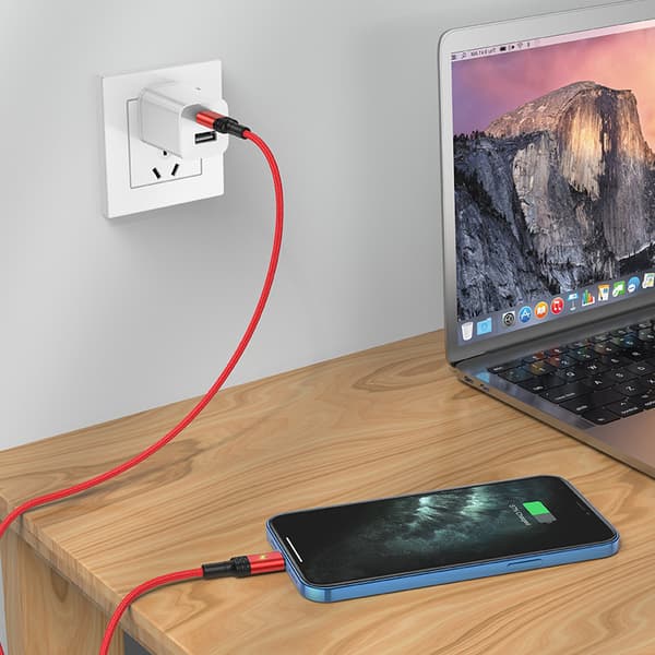 Borofone BU30 Lynk & Co PD intelligent strømafbrydende datakabel