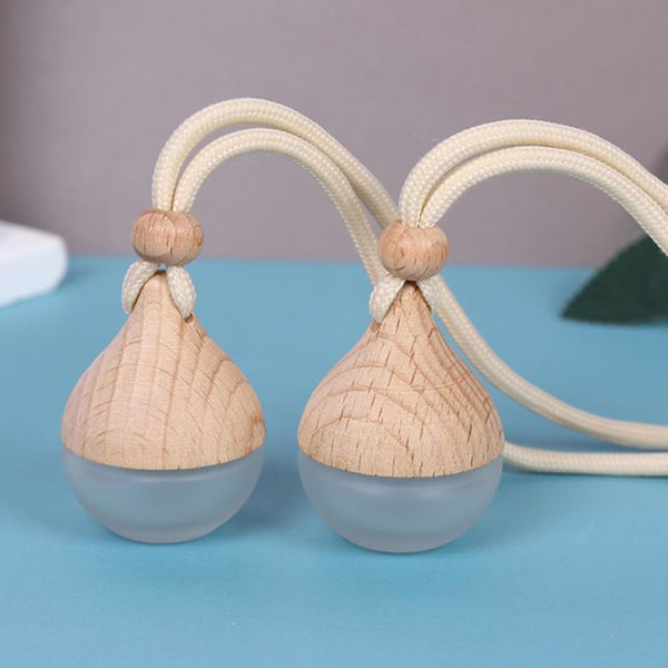 Bil Diffusorer, Langtidsholdbar Bil Diffuser Luftfrisker 6ml | Genopfyldelig Duft Aromaterapi Varmebestandig Dråbeform til