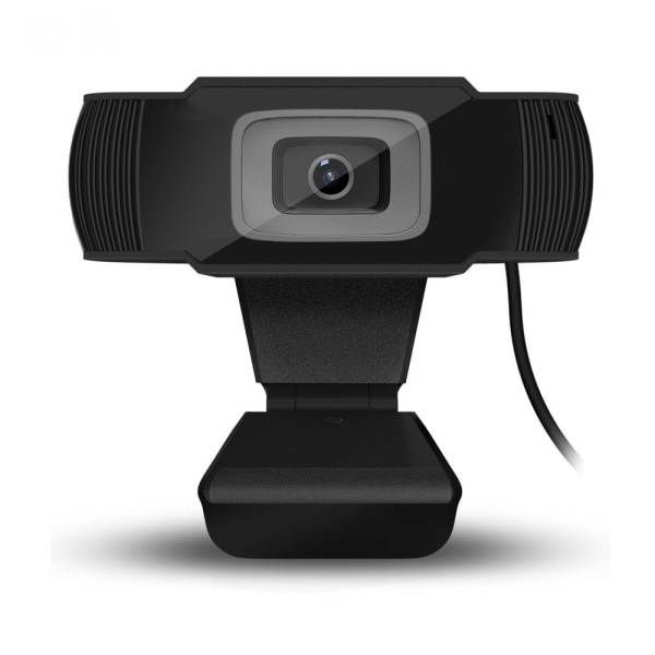 Högupplöst professionell webbkamera, full HD 480P videosamtal Black