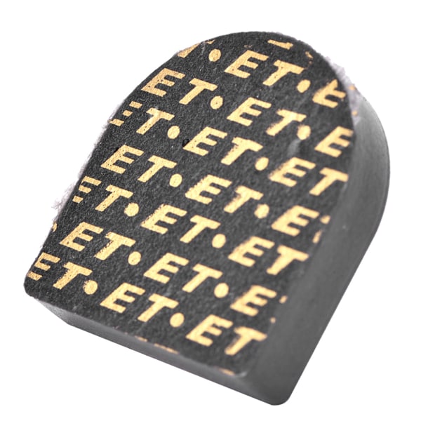 20 st höga klackar spets svart TPU järn U-typ skor reparation ersättningssatser tillbehör612A(16MMx16MM)