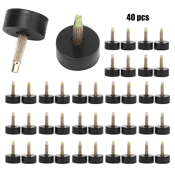20 par højhælede hæle Dowels hælhøjder udskiftningssko tilbehør 14MM