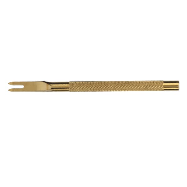 Lærspiss Meisel 4mm Rustfritt Stål Anti-Skli Håndtak Design Skarpt Gull Lærhull Meisel 2 Tenger