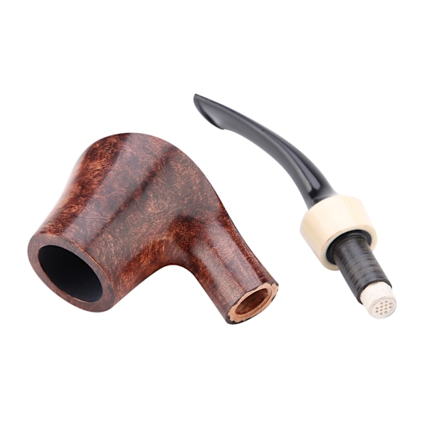 Briar Wood Rygepibe med Top Grade Kvalitet og Glat Overflade til Mænd og Voksne Mellemstore