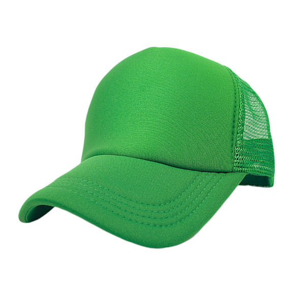 Tvåfärgad Trucker Hat Sommar Mesh Cap med Justerbar Snapbac F