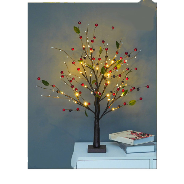 Prelit fruktträd för Thanksgiving jul B