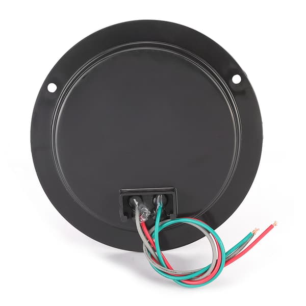 2 stk 24LED 4 tommers Vanntette Plast Sidemarkør Runde Lamper Tilhenger Lastebil Baklys