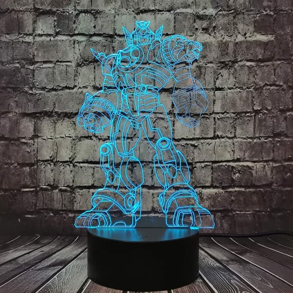 Transformers Optimus Prime Bumblebee Autobots 3D LED Anime N