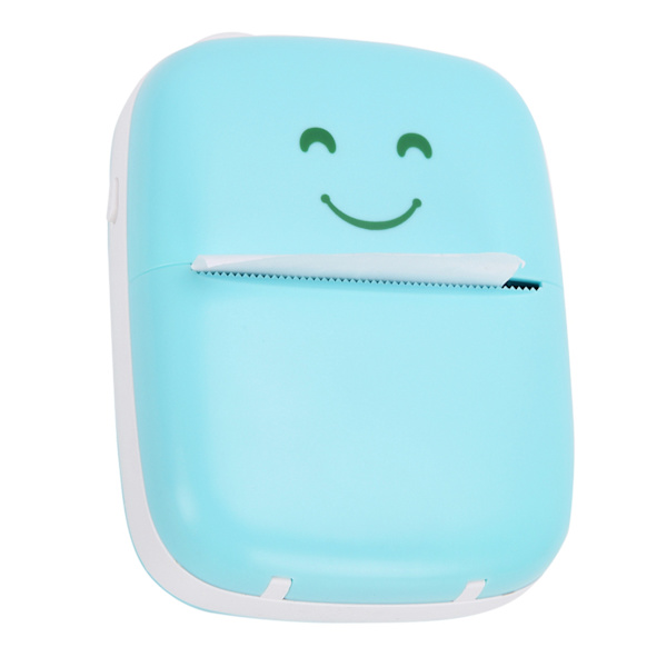 Mini lommeprinter til studerende til Bluetooth mobiltelefon blå forkerte øvelser fotoprint