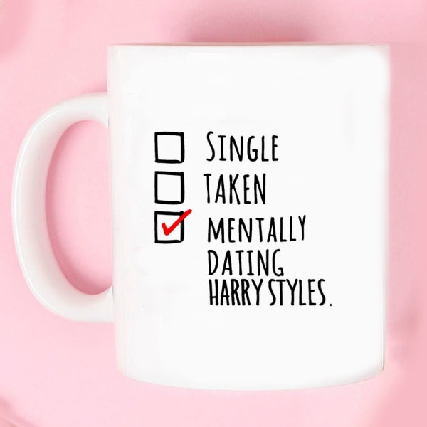 Harry Styles Kaffeemug Frühstücksbecher Lustige Kaffeetasse 11 Unzen Inspirierende A