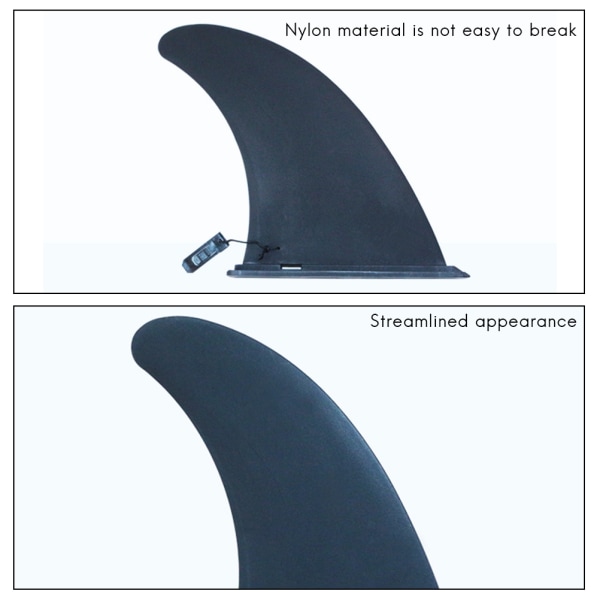 Universal Surfboard Fin - Sikker forstærket Surfboard Fin til Paddle Board Kano