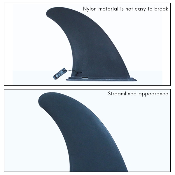 Universal Surfboard Fins Safe Förstärkta Surfboard Fins för Paddle Board Kanot