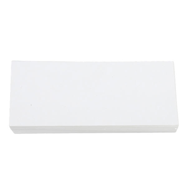 100 stk. Hvit kartong Multi Purpose Tykk Lett DIY Kartongplater for Maling Lage menyer
