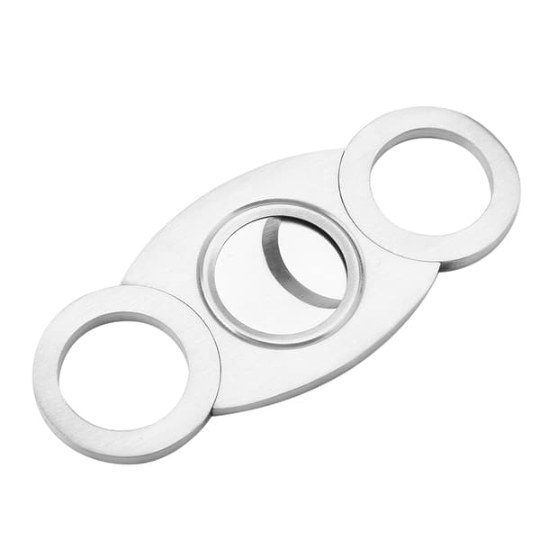 304 rustfritt stål sigarkutter ring 22mm dobbel blad sigarsaks