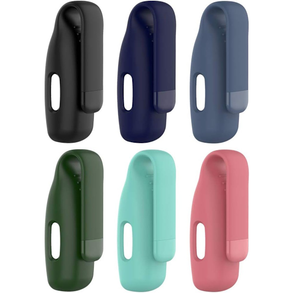 Fitbit Inspire 2 -yhteensopiva pidike - Silikoni pidikekotelo (6 kpl)