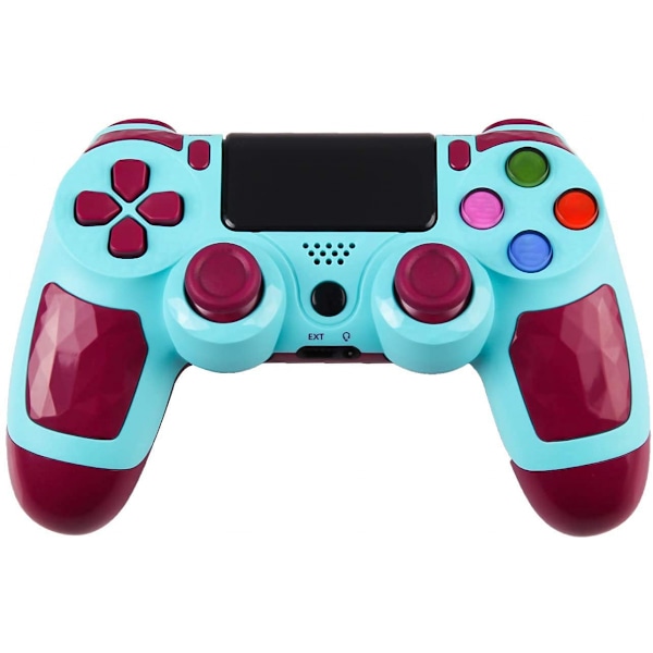 PS4-spelkontroll för PS4, Bluetooth trådlös handkontroll Blue