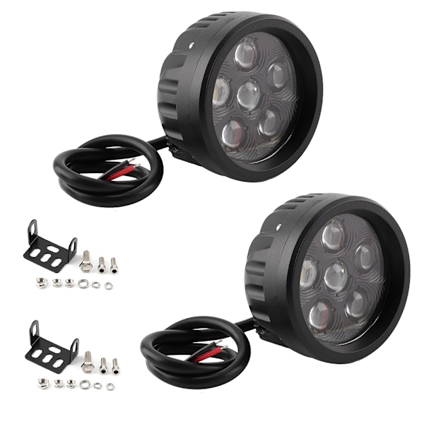 1 Par 18W LED Arbejdslys Rundt LED Kørelys Spotlight Passer til Offroad Lastbiler Motorcykler