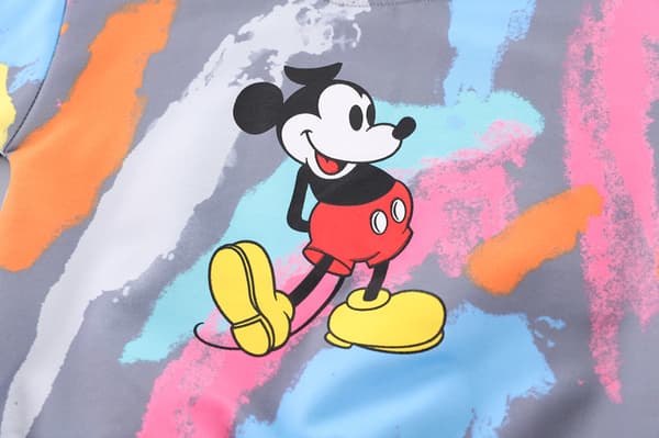 2024 Nye Mickey farvede toppe og bukser søde Sweatshirt Sæt til børn 120cm