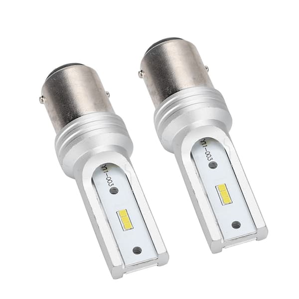 2 st 1157 72W 8000K Stoppbromsljus Vit Ljus med Dekoder 12-24V Universal