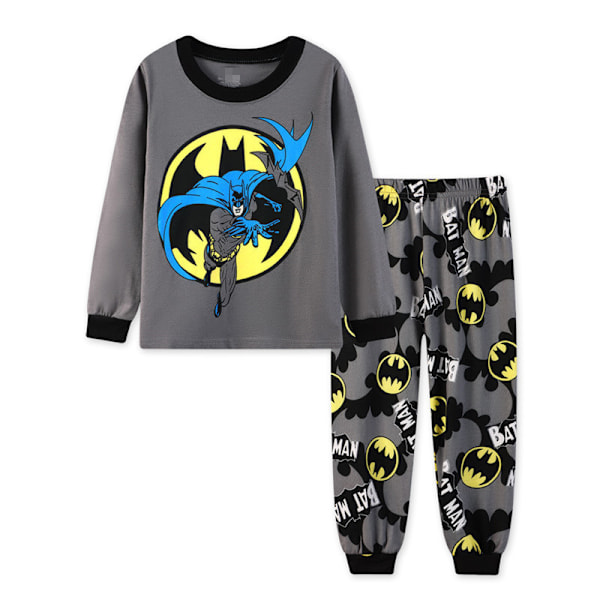 2024 Nya Toddler Boys Långärmade Mario Pyjamas Set PJs Bomulls Nattkläder Spädbarn Barn, Överraskning Jul Födelsedagspresent till Barn C 4Y/100cm