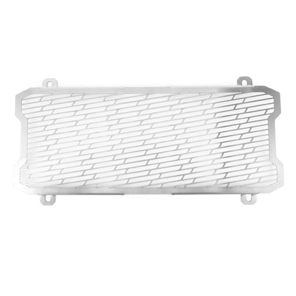 Motorcykel Radiator Galler Grillskydd Framskydd Passar för KAWASAKI Z650 2017‑2019 Kromfärg