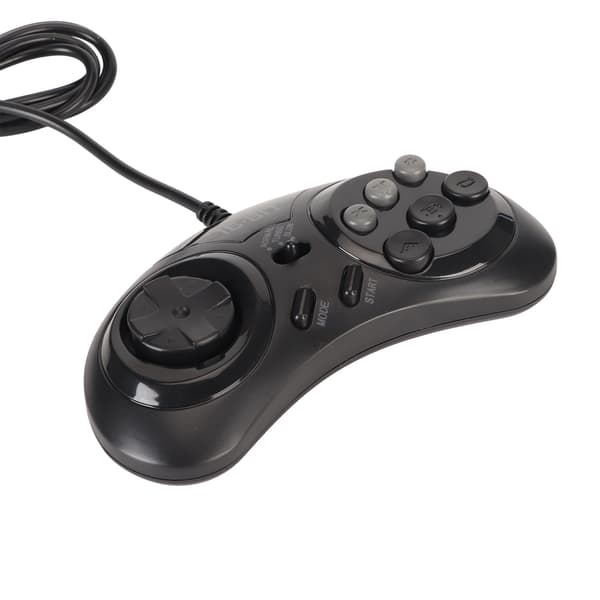 for Sega Controller 9 Pin 16Bit Mini håndholdt ergonomisk klassisk bærbar Gamepad Controller