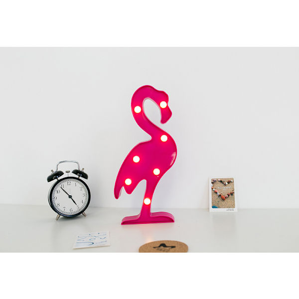 Led Flamingo Ljus, Marquee Flamingo Ljus Batteridriven
