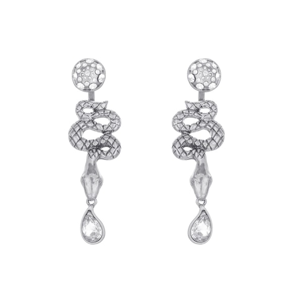1PCS  Ormörhängen Krepörhängen Punk Rhinestone