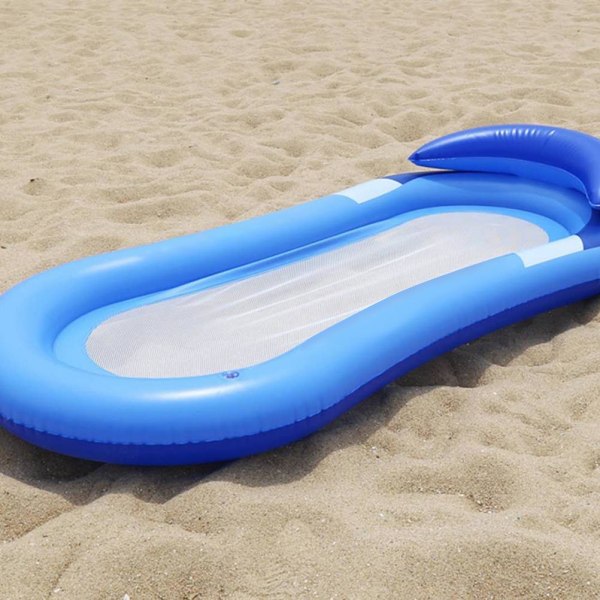 Uppblåsbar säng Vattenleksaker PVC Vatten Uppblåsbar madrass Lounge Uppblåsbar pool Float för utomhussimning