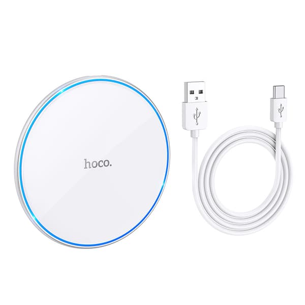 hoco. CW6 Pro Easy Charge 15W Trådløs Hurtiglading Aluminium