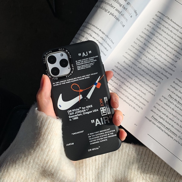 For Iphone 13/12/11 Off-white Nike Frosted Phone Case 13pro/12pro