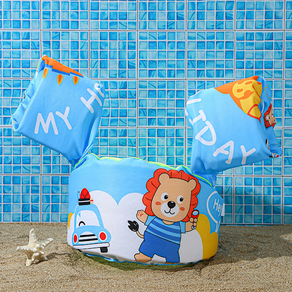 Børne Svømmevest Redningsvest, Toddler Floaties med Arm Vinger til 3 4 5 6 7 År Gamle Børn Type 1