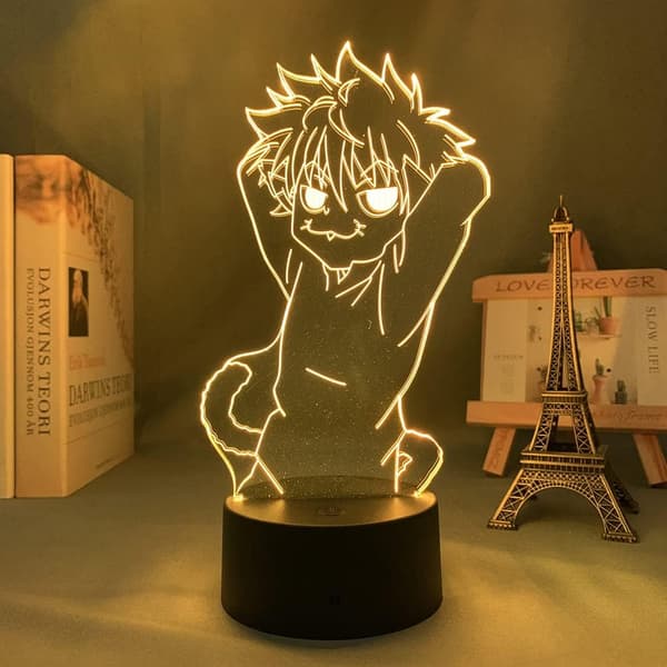 Anime Hunter X Hunter Killua lampe 3D Illusion Natlampe, Re